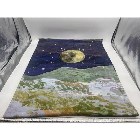 New Urban Outfitters Moonlit Landscape Tapestry Large  Wall Decor - Picture 3 of 8